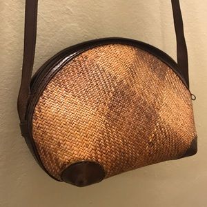 Vintage handwoven bang